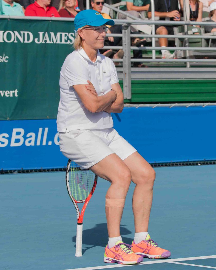 Nowa trenerka Agnieszki Radwańskiej Martina Navratilova zachwycona Isią!