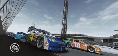 Screen z gry "NASCAR 09"