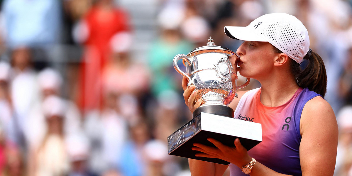 Iga Świątek po raz czwarty wygrała Roland Garros.