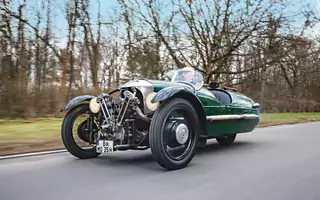 Morgan Threewheeler - trzy koła są tylko dla twardzieli!