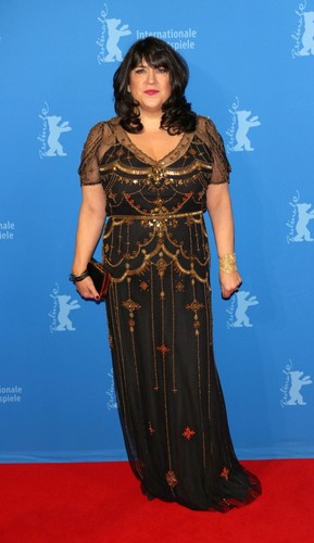 E.L. James na premierze 'Pięćdziesięciu twarzy Greya' w Berlinie