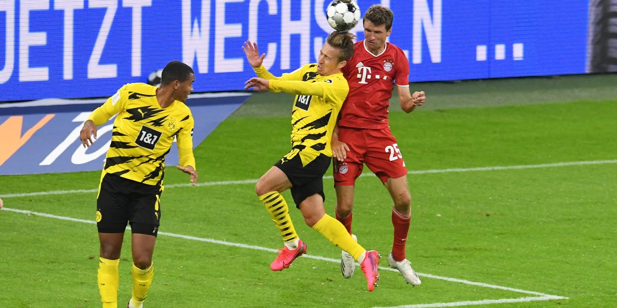 Superpuchar Niemiec. Bayern Monachium - Borussia Dortmund ...