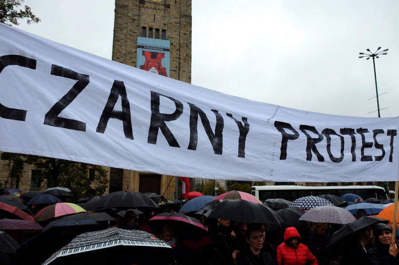 "Czarny protest" w Poznaniu