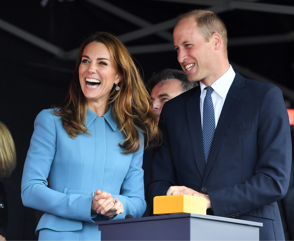 Kate i William ochrzcili statek polarny