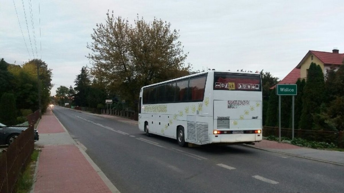 Wiślica: pijany kierowca autobusu