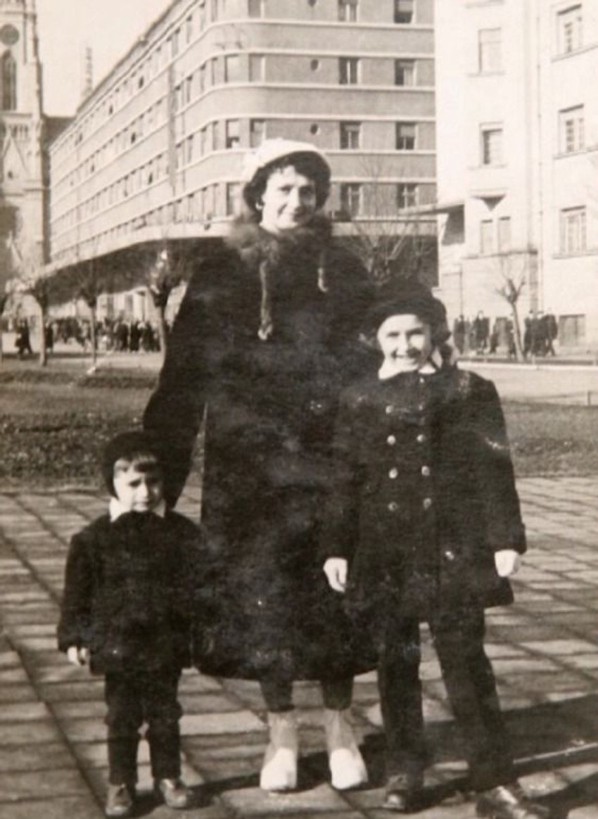 Saša Popović, porodične fotografije