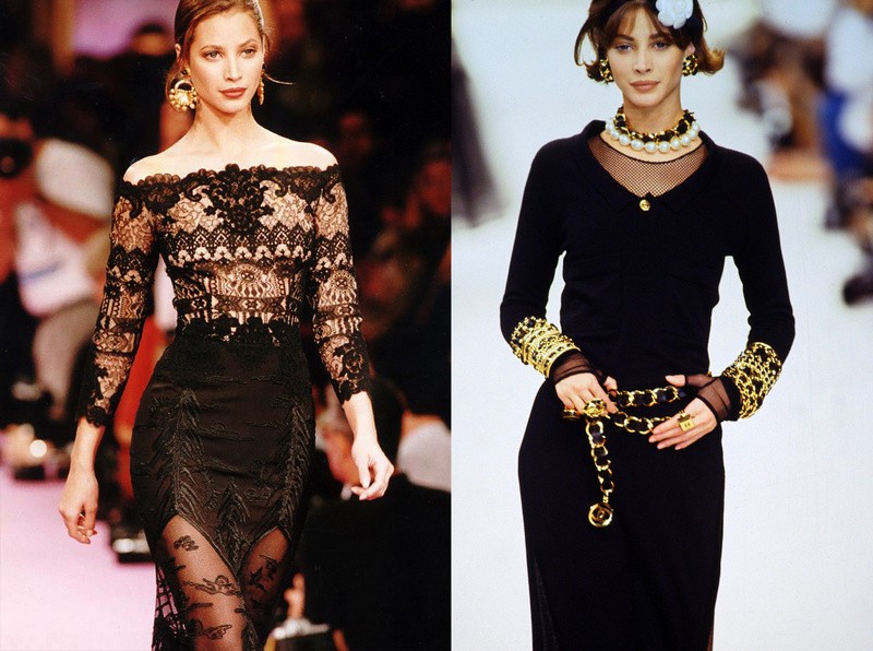 Legenda 90. rokov Christy Turlington.