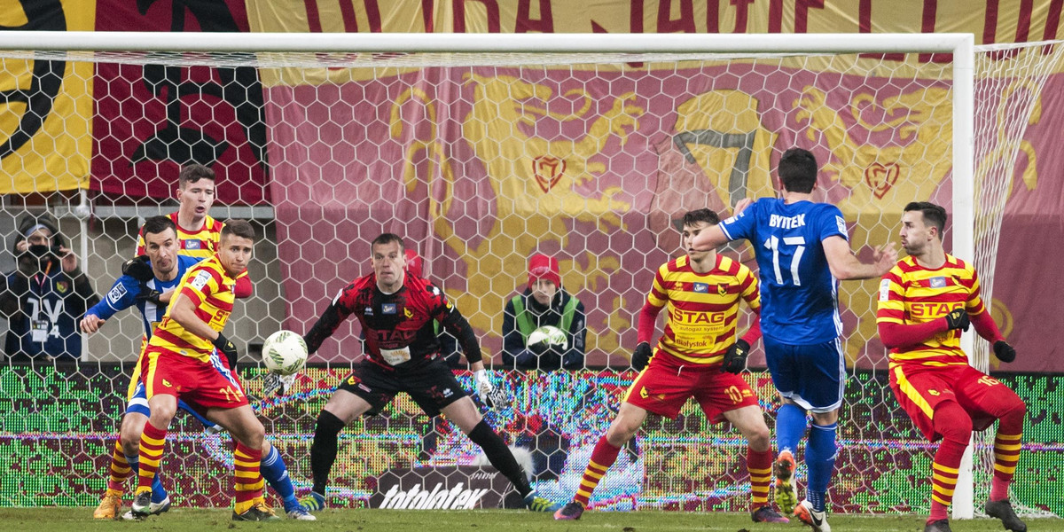 Ekstraklasa TV: Jagiellonia Białystok – Wiła Płock 1:2 skrót wideo gole