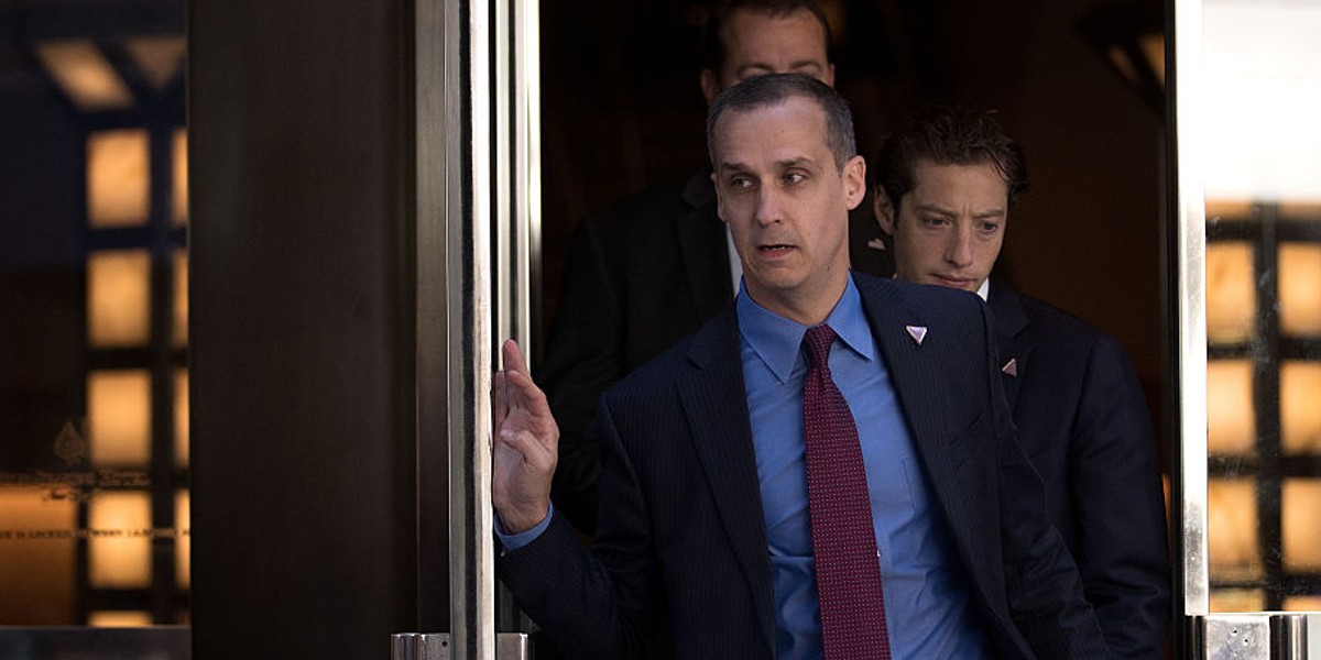 Corey Lewandowski, former campaign manager for Donald Trump.