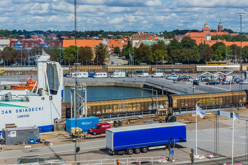 Port w Ystad, Szwecja