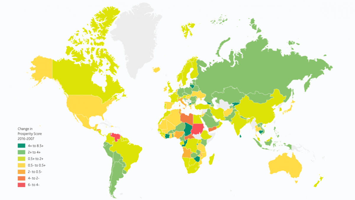 mapa dobrobyt Legatum Institute 2016