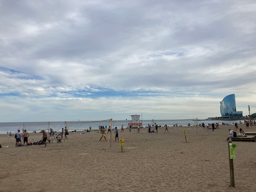 Sportovi na plažama su izuzetno popularni u Španiji