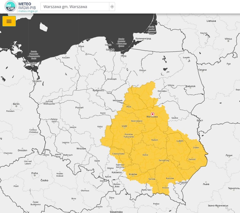 Na noc IMGW wydał ostrzeżenia przed gęstą mgłą