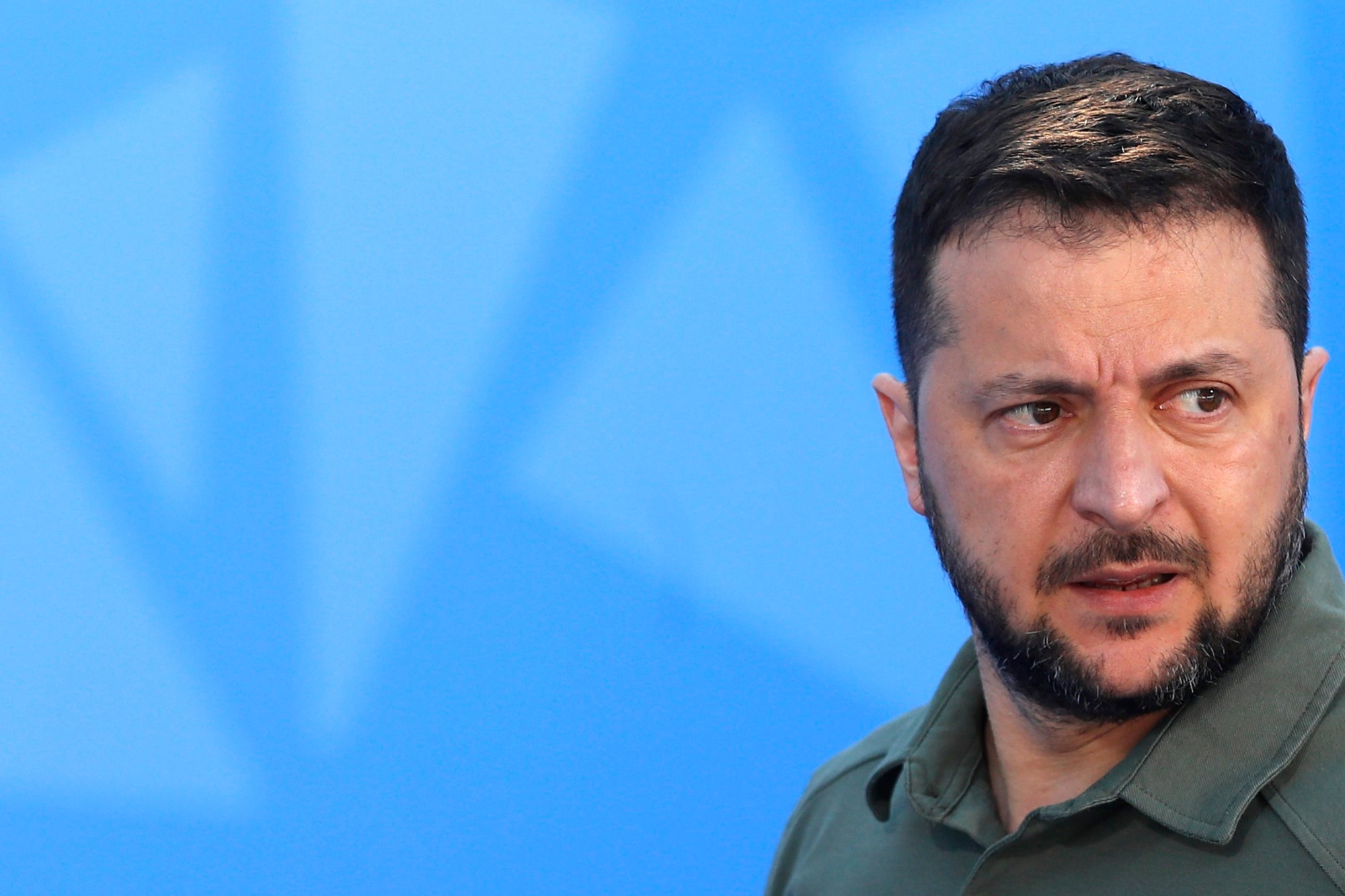 Ukrajinský prezident Volodymyr Zelenskyj.