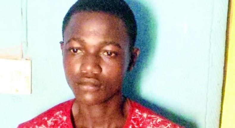 The suspect, Akeem Popoola