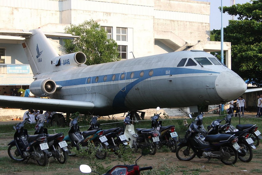 Samolot Jak-40, Podobną maszyną podróżowała Annette