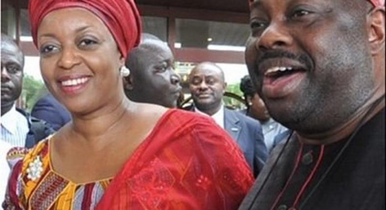 Dele Momodu and Diezani Alison-Madueke