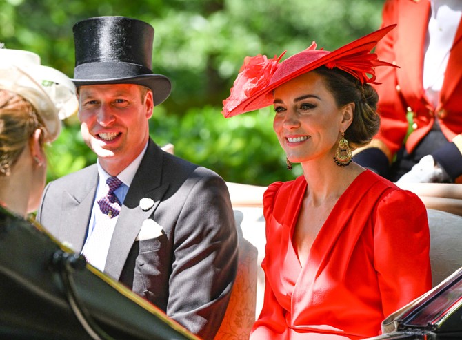 Kejt Midlton i princ Vilijam na Royal Ascot  događaju Stephen Lock/ Polaris