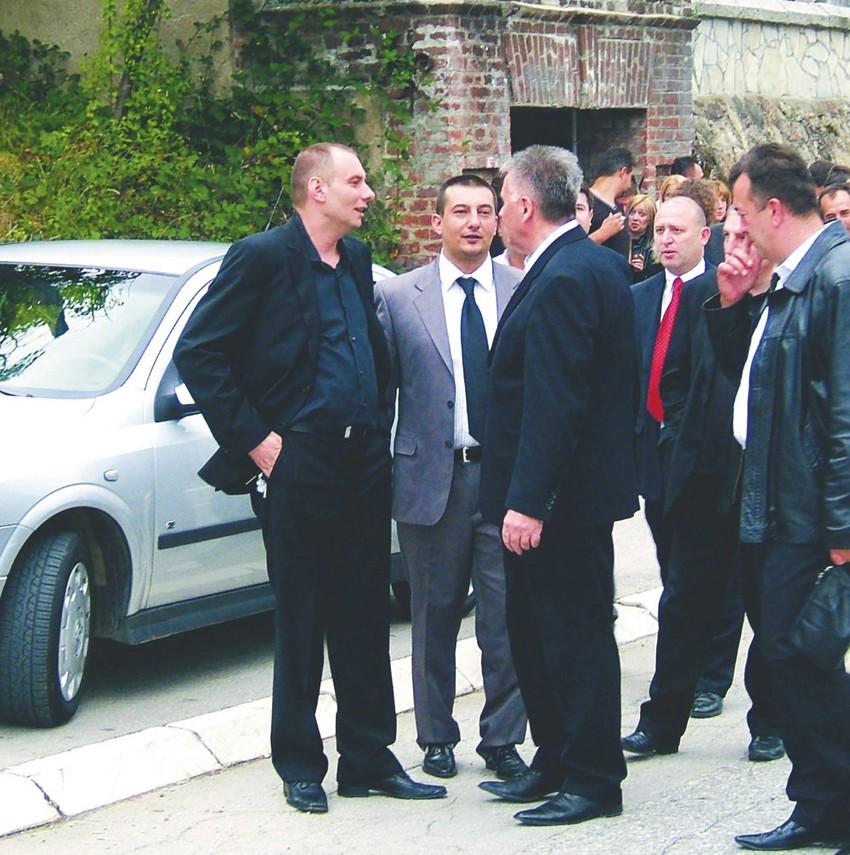 Goran Tasić (levo) sa Radoslavom Mojsilovićem i Velimirom Ilićem