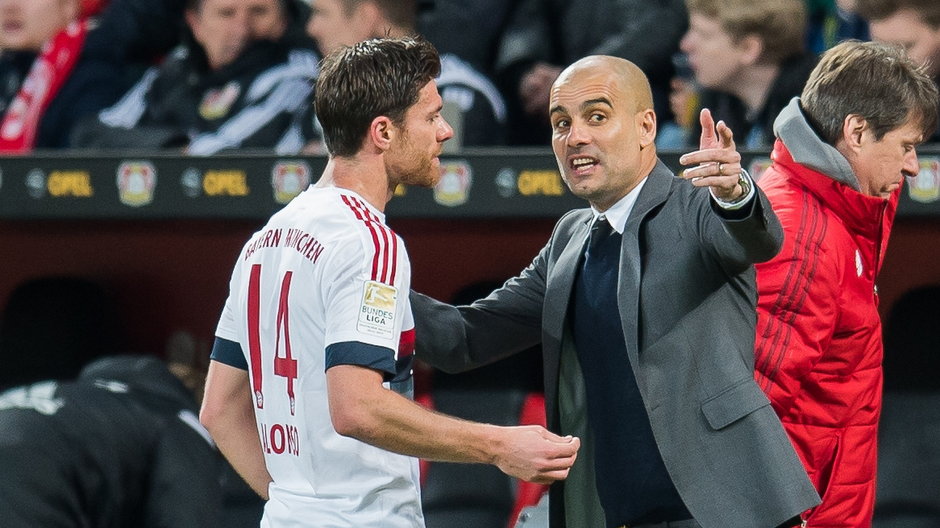 Xabi Alonso, Pep Guardiola