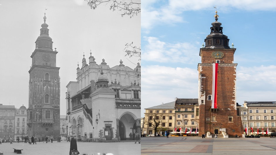 Kraków kiedyś i dziś