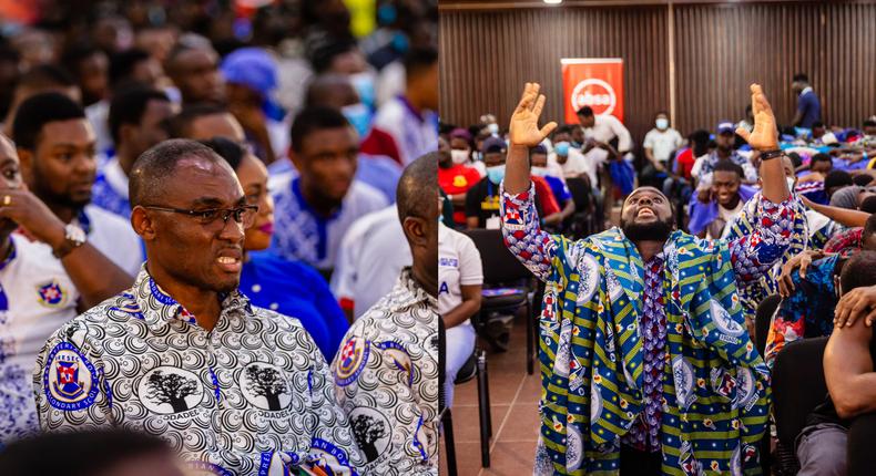 Photos from the ongoing NSMQ final that show how people are deeply invested in the competition 