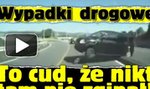 Wypadki drogowe. To cud, że nikt tam nie zginął!