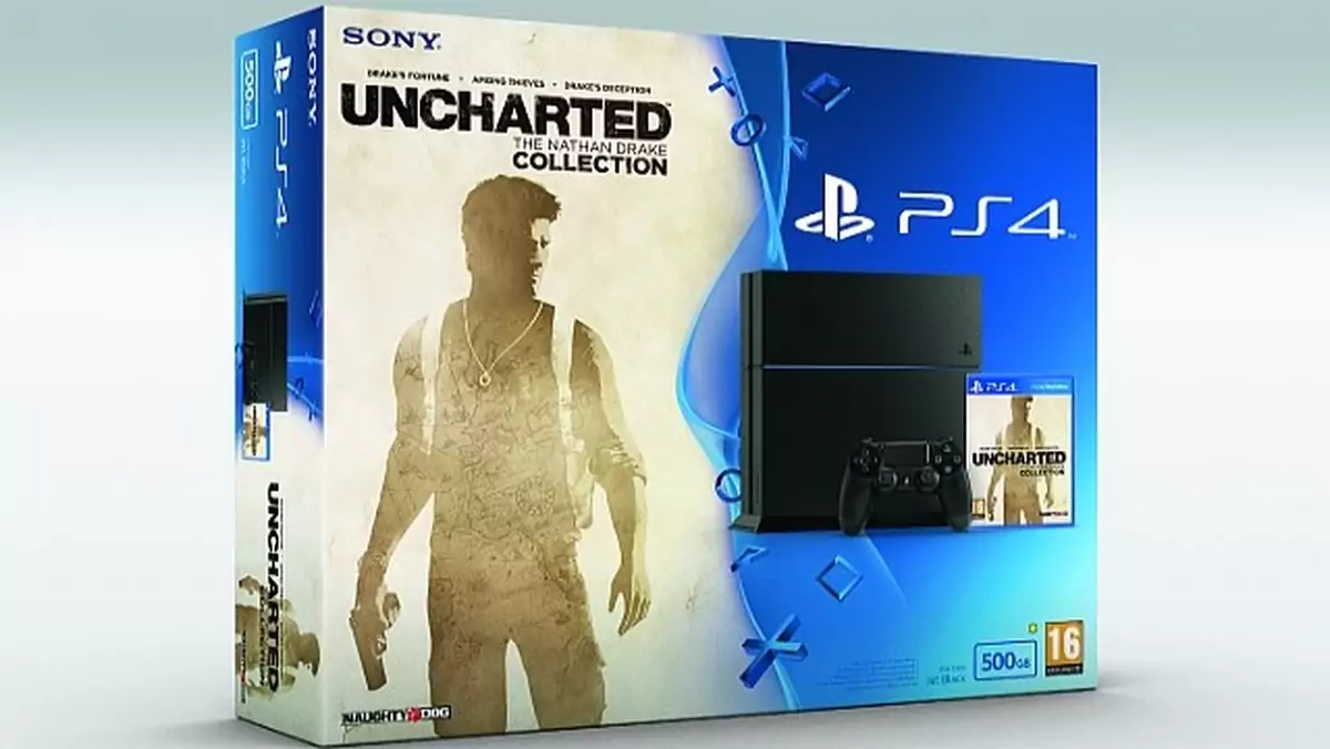 PlayStation 4 kupicie także w zestawie z Uncharted: Kolekcją Nathana Drake'a