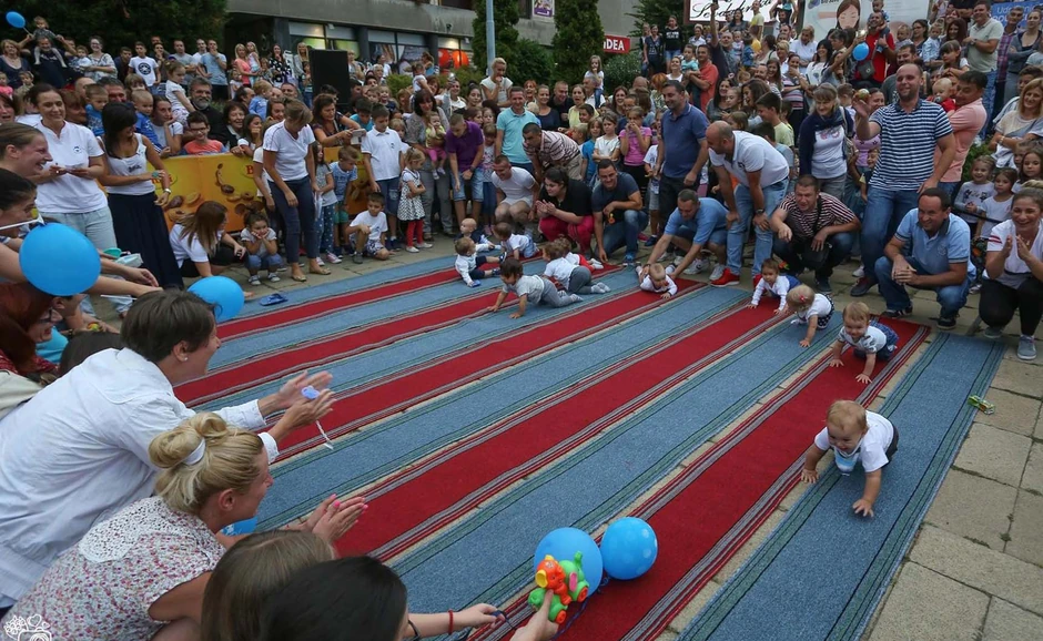 Prva trka u životu: Od starta do cilja mališane su delila četiri metra