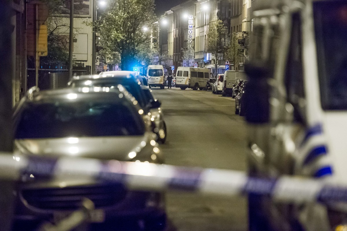 Policyjny rajd w Brukseli