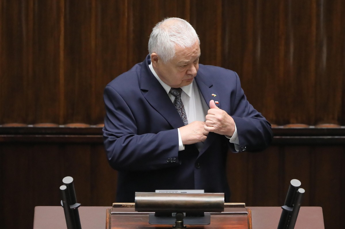Prezes Narodowego Banku Polskiego Adam Glapiński