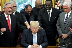 President Trump Declares Sunday A National Day Of Prayer For Hurricane Harvey Victims