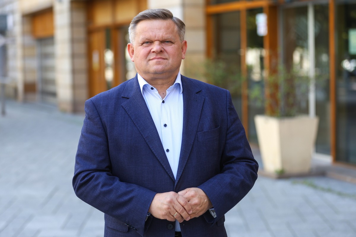 Warszawa, 11.08.2023. Wiceminister obrony narodowej Wojciech Skurkiewicz