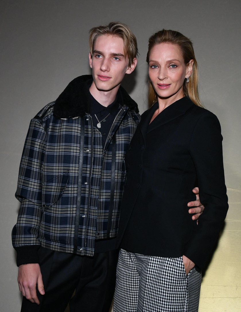 Uma Thurman Levon Roan Thurman Hawke