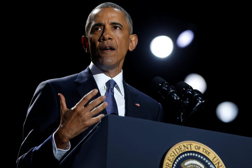 President Obama Delivers Farewell Address In Chicago