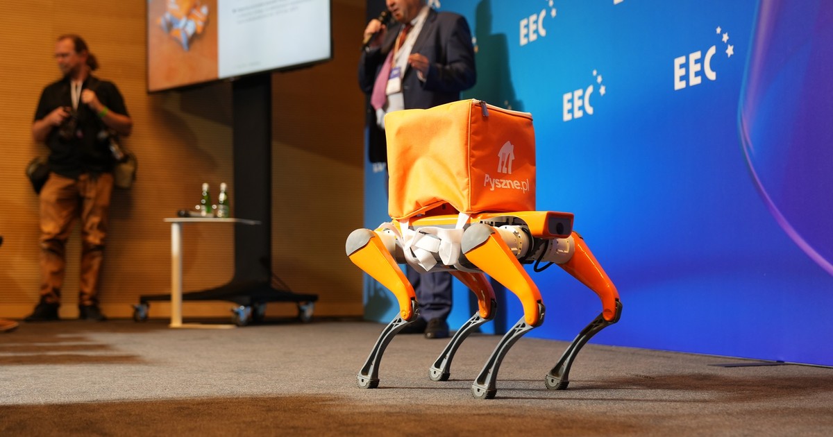 "Roboty kroczące". Pyszne.pl pokazuje "przyszłość dostaw"