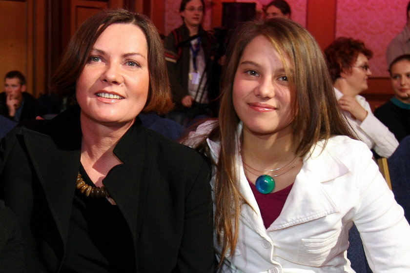 Agnieszka Kotulanka z córką