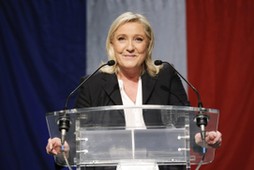 marine le pen, francja, wybory, front narodowy