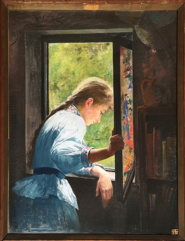 Anna Bilińska - "W oknie" (1890)