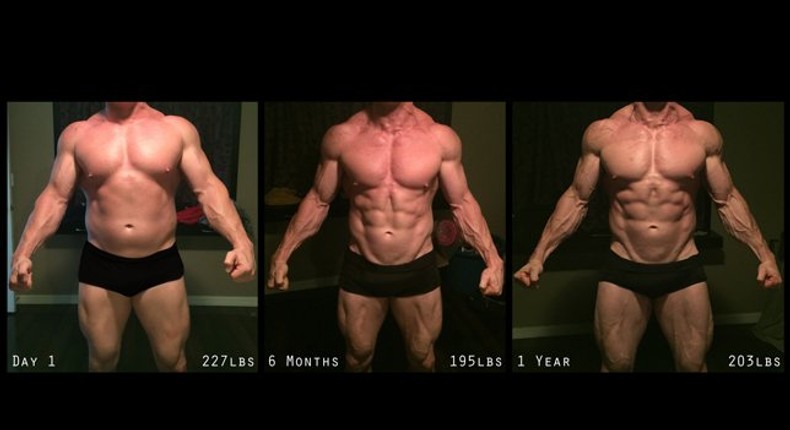 This guy lost 30 pounds and got absolutely shredded. See How he did it