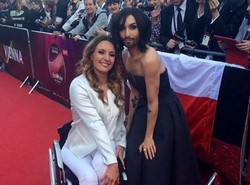 Conchita Wurst i Kuszyńska razem na gali Eurowizji