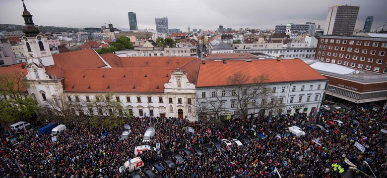 Antykorupcyjna rewolucja słowackich żaków