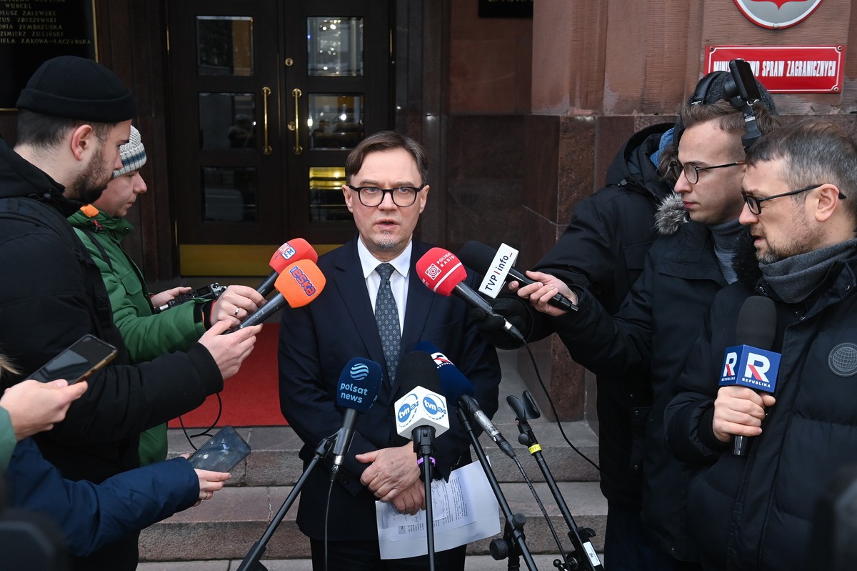 Rzecznik prasowy MSZ Paweł Wroński poinformował o tym, że wśród ofiara zamachu w Magdeburgu nie ma Polaków (jm) PAP/Piotr Nowak