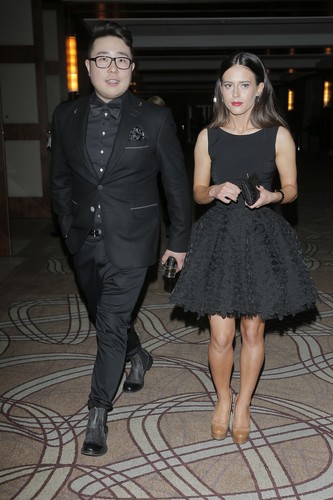 Bilguun Ariunbaatar z partnerką