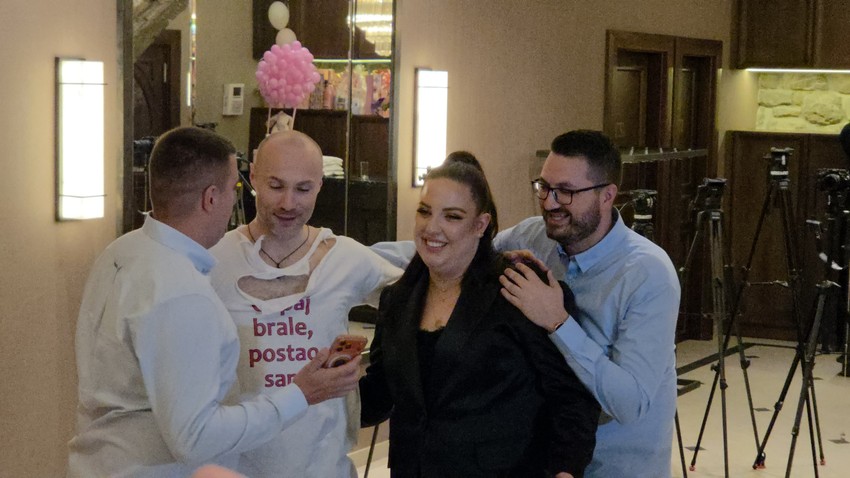 Aca Sofronijević slavlje