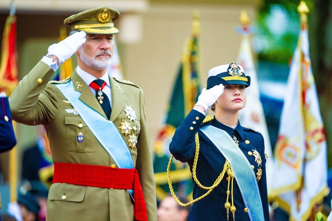 Španska princeza Leonorsa ocem