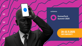 HumanTech Summit 2025 – Przypominamy o człowieku, inspirujemy technologią 20–22 listopada 2025, Uniwersytet SWPS, Warszawa