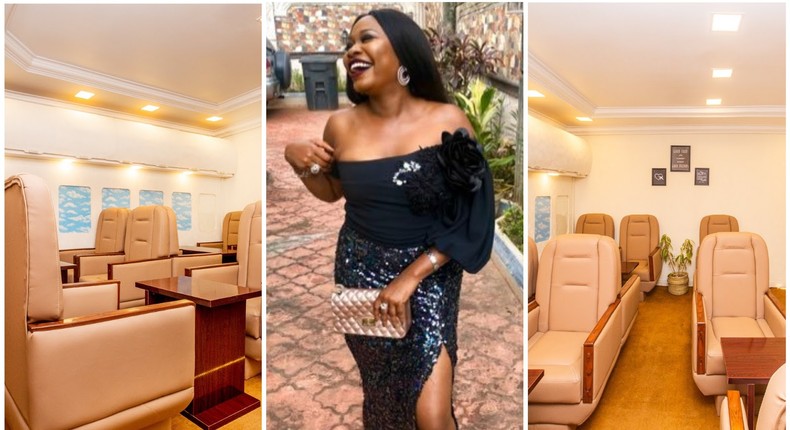 Meet Nneka Edekobi, a Nigerian who recently opened a restaurant that gives her customers the feeling of dining in an aeroplane