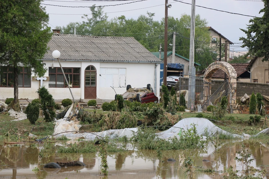 Nedavne poplave u Makedoniji