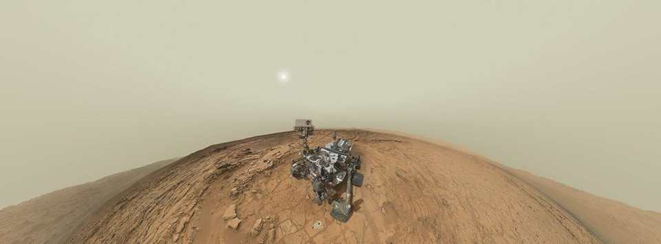 Curiosity na Marsie